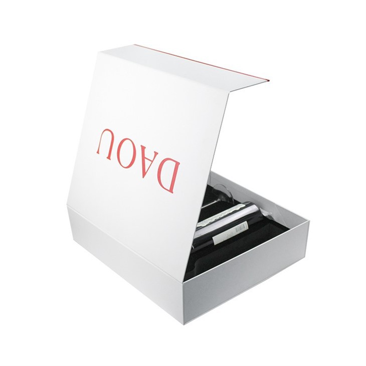 Magnetic Wine Box With Velvet Eva Insert